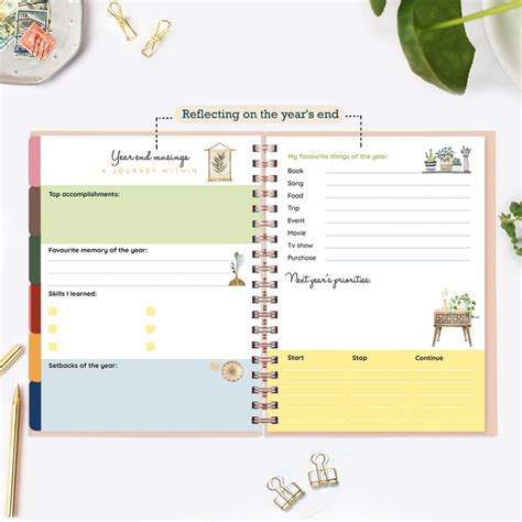 undated planner with our classic bk metal enclosure|best 2024 undated planner.